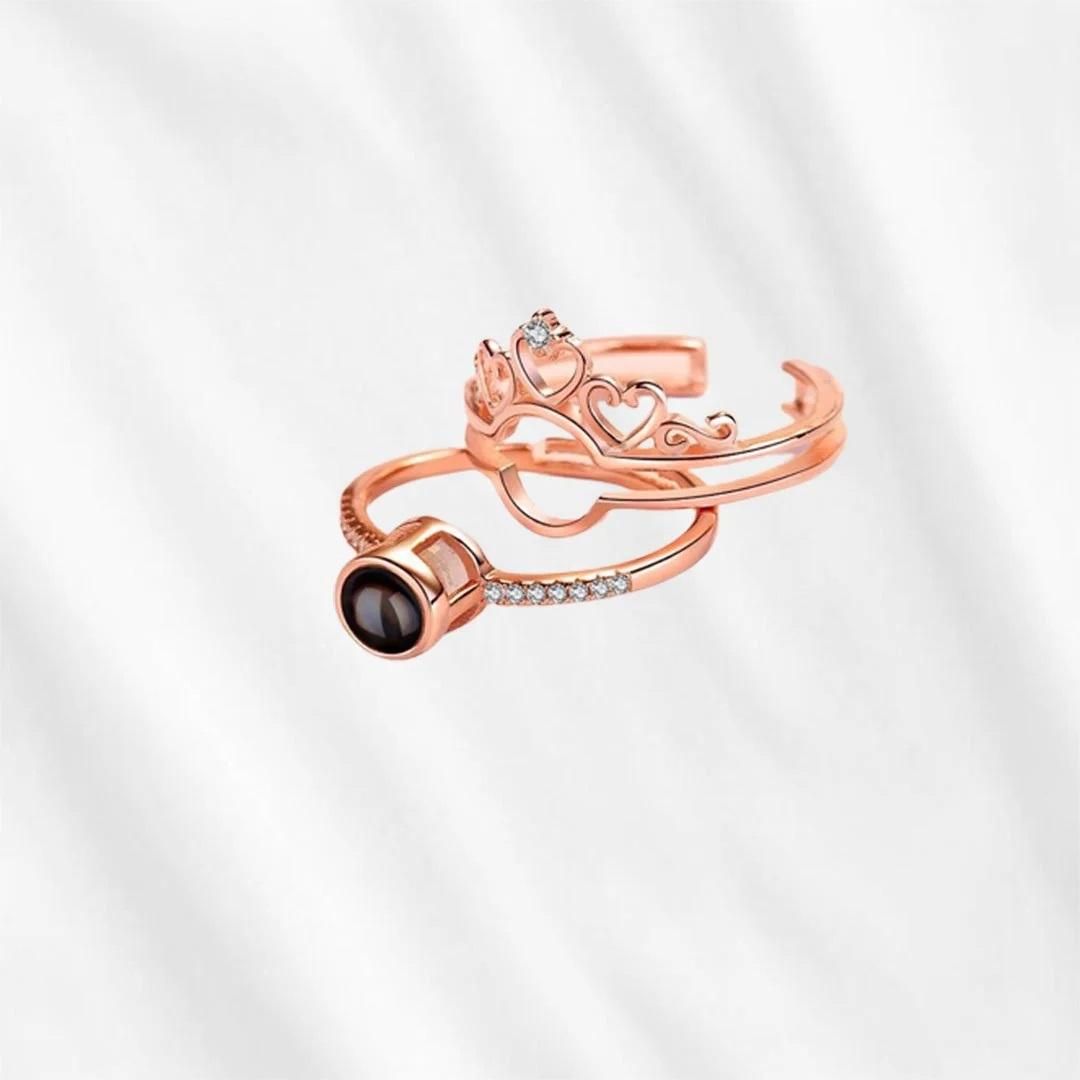 I Love You in 100 Languages Adjustable Ring – A Timeless Symbol of Love