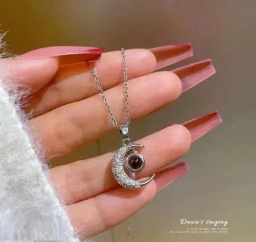 Moon Projection Necklace (Valentine Special)