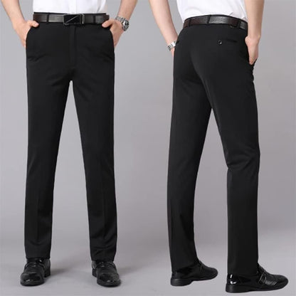 High Elasticity Men's Classic Pants (Pack of 03)